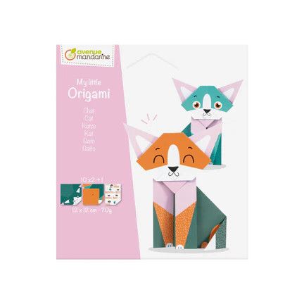 Origami Kit Cat 20 Sheets