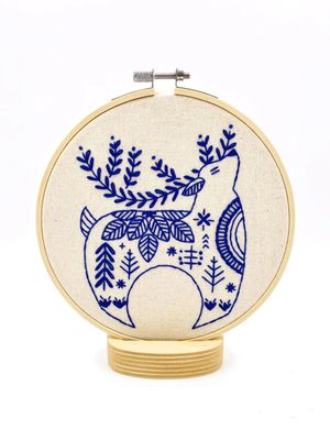 Hygge Reindeer Complete Embroidery Kit