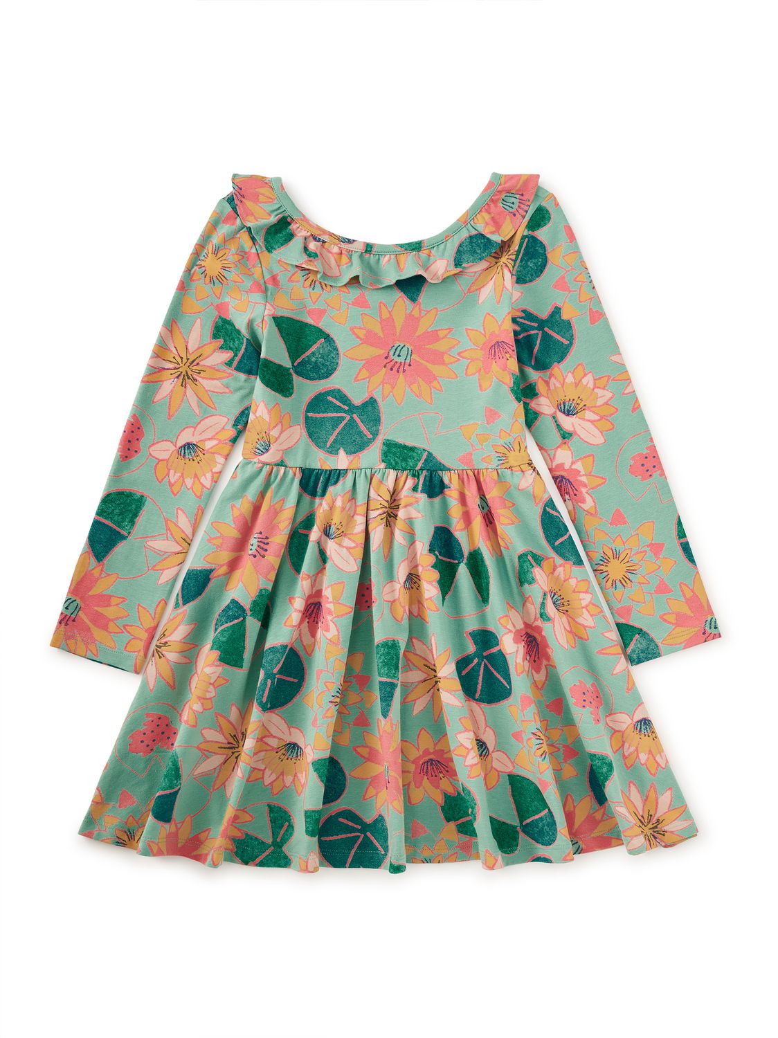Ruffle Collar Ballet Dress