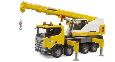 SCANIA Super 560R Liebherr Crane Truck w Light/Sound Module