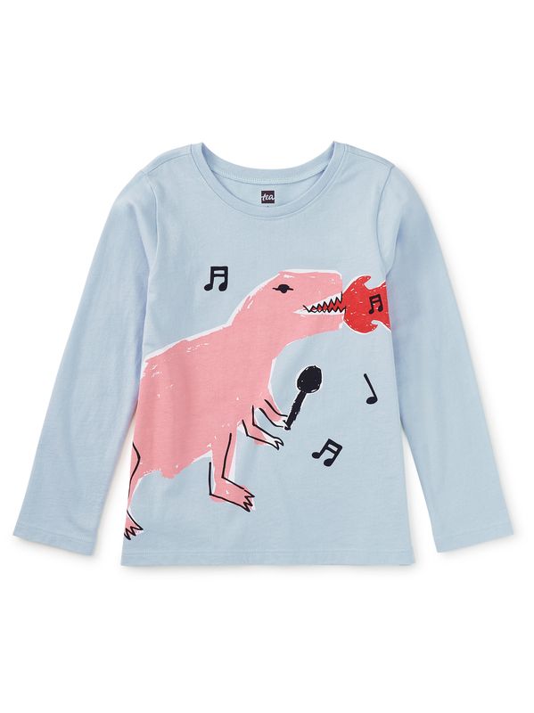 Karaoke Dino Graphic Tee