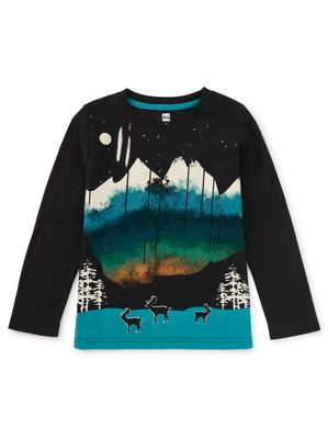 Glowing Lights Graphic Tee