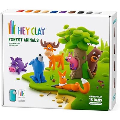 CLAY SET - FOREST ANIMALS