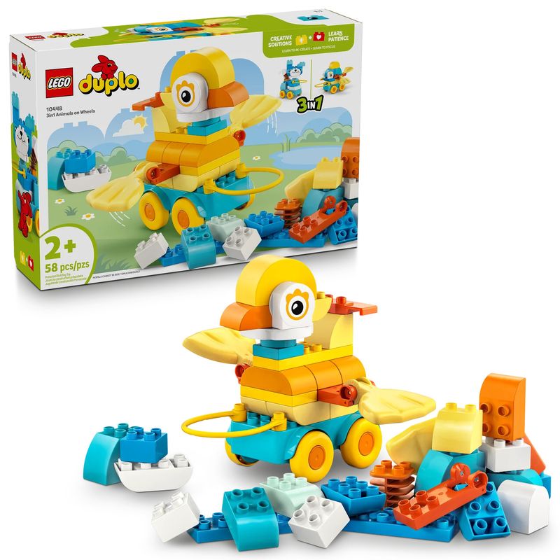 LEGO Duplo 3in1 Animals on Wheels
