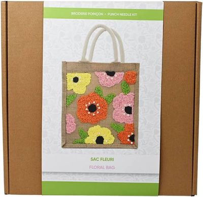 FLORAL PUNCH NEEDLE BAG