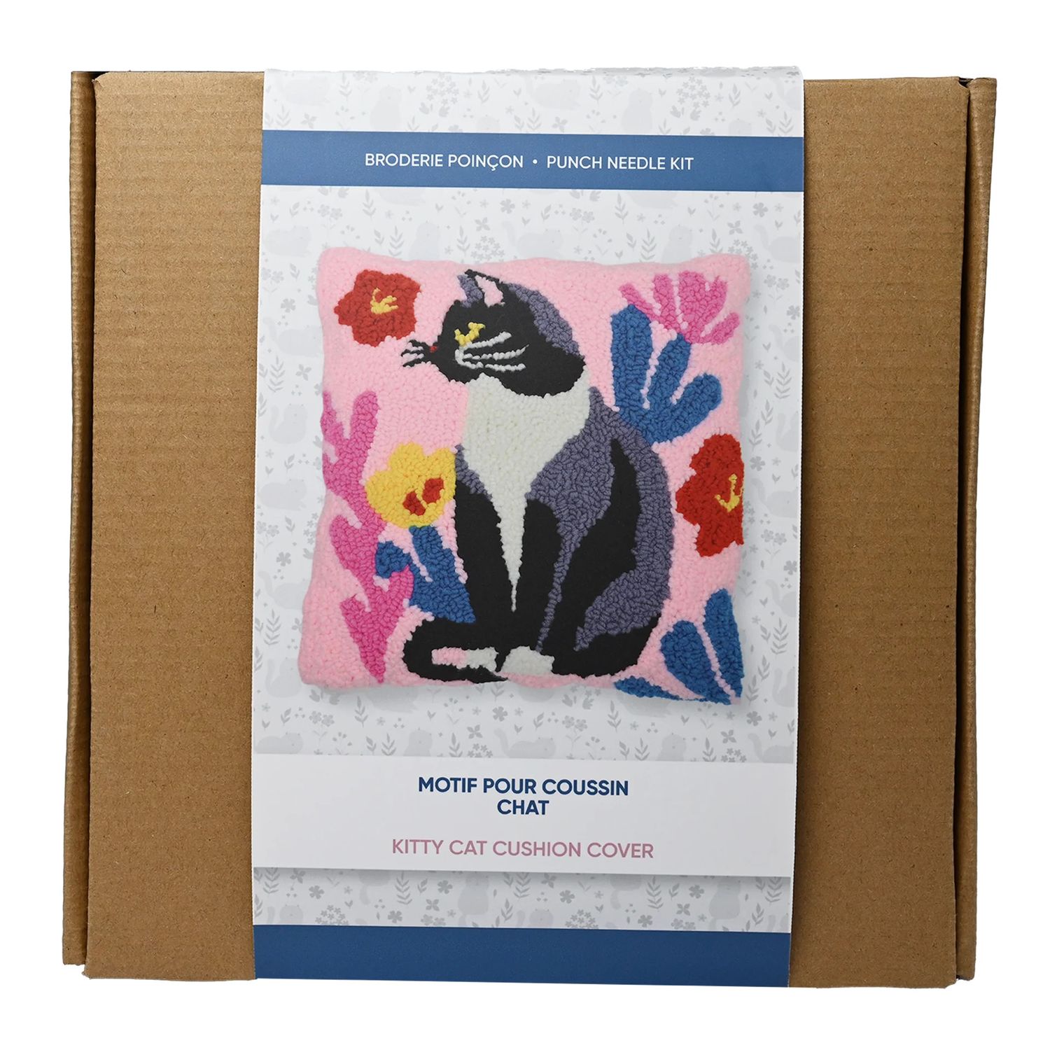 CAT PUNCH NEEDLE CUSHION KIT