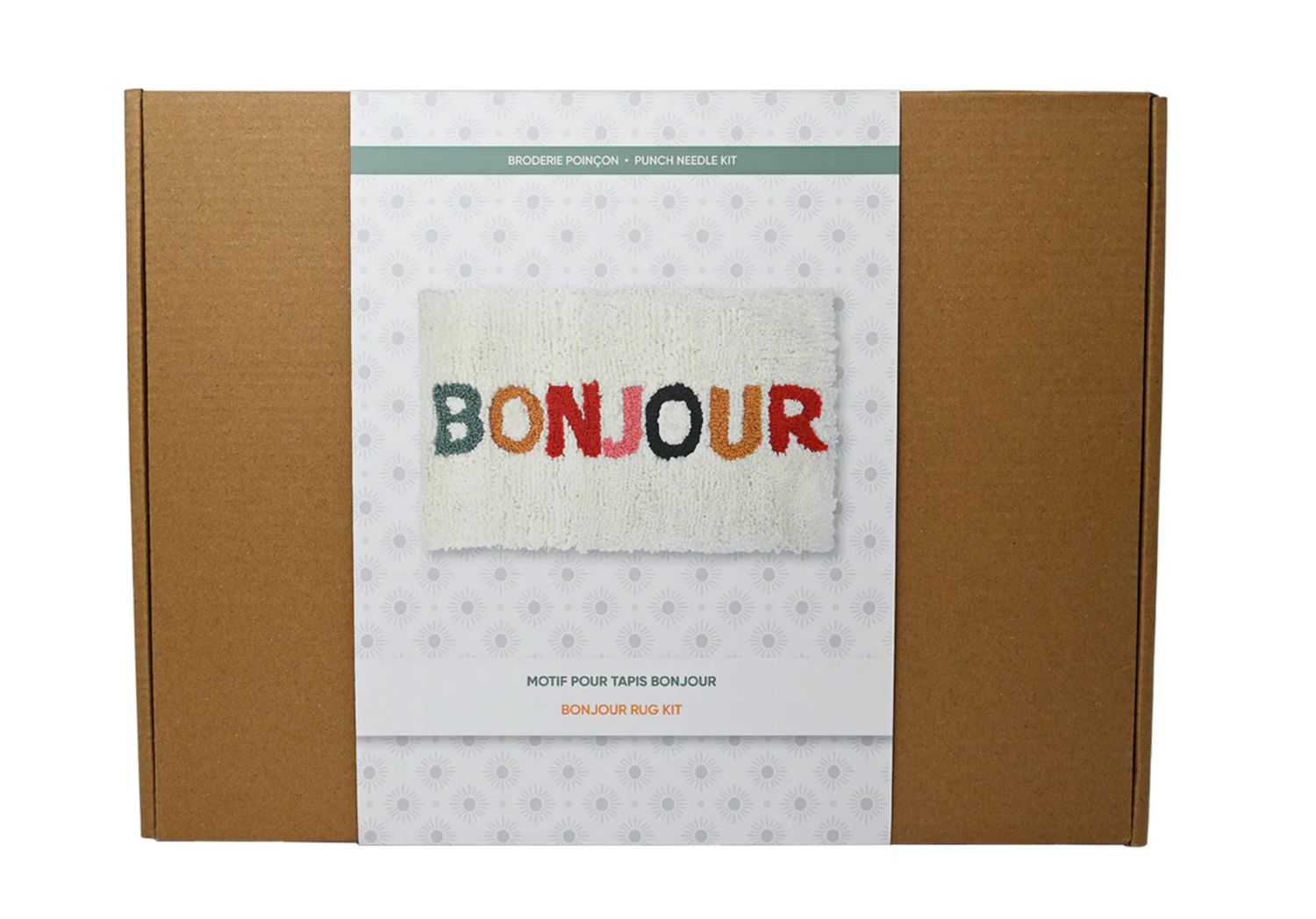 BONJOUR PUNCH NEEDLE MAT KIT