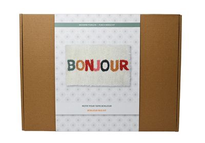 BONJOUR PUNCH NEEDLE MAT KIT