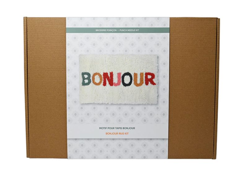 BONJOUR PUNCH NEEDLE MAT KIT