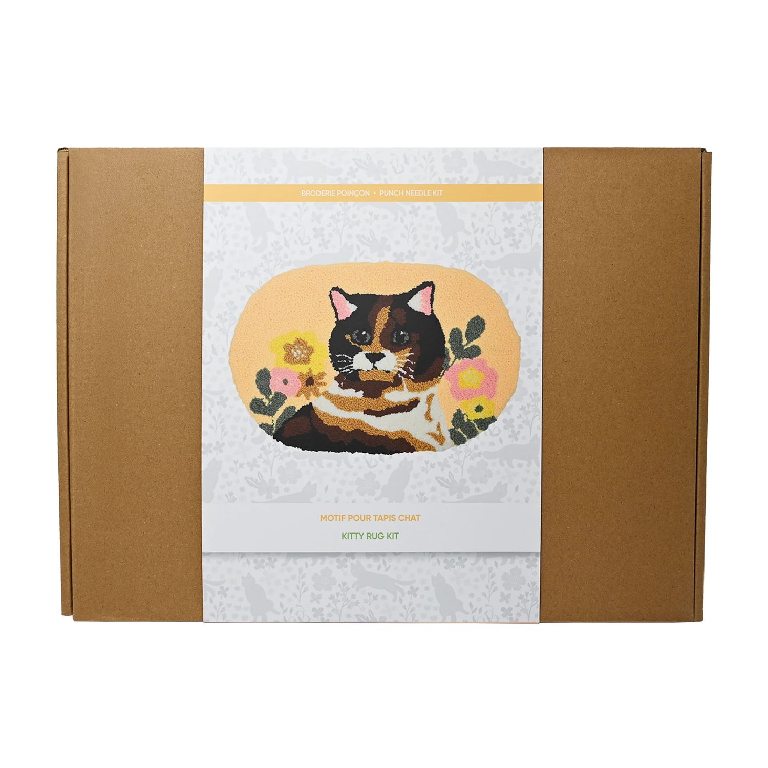KITTY PUNCH NEEDLE RUG KIT