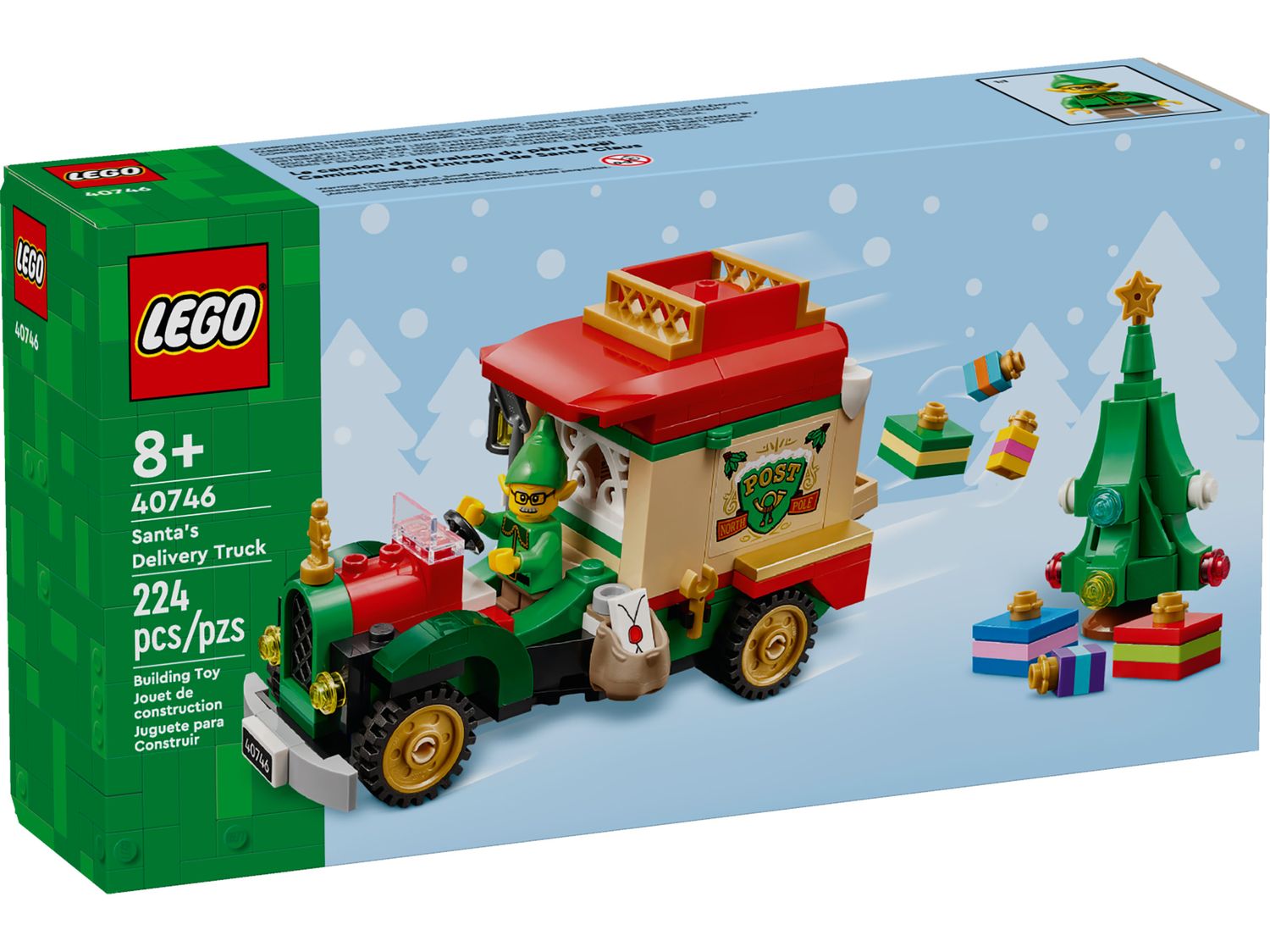 Lego Santa&#39;s Delivery Truck