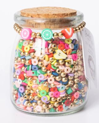 DIY BEAD JAR MULTICOLOURED