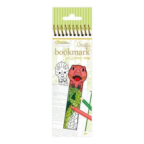 GRAFFY BOOKMARKS DINOSAUR