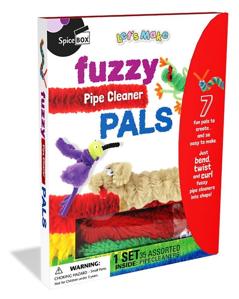 Let's Make Fuzzy Pipe Cleaner Pals