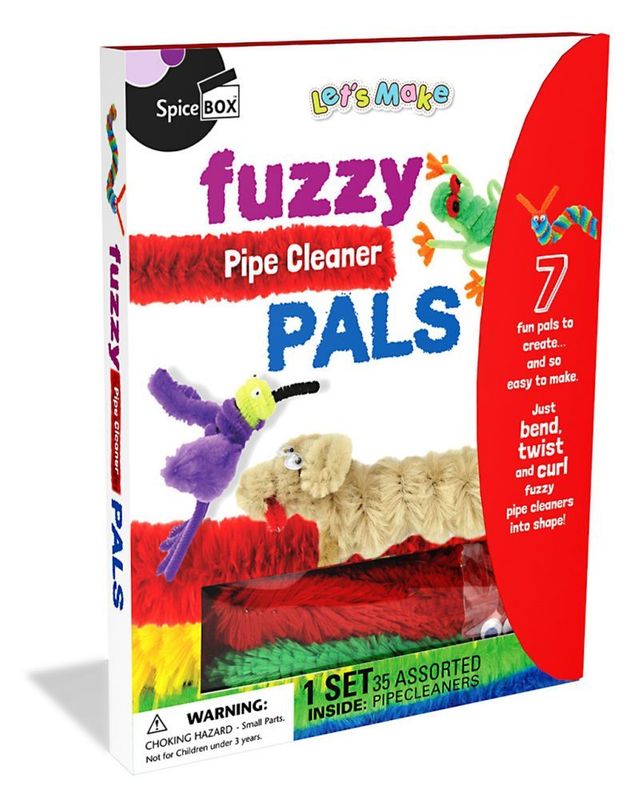 Let's Make Fuzzy Pipe Cleaner Pals