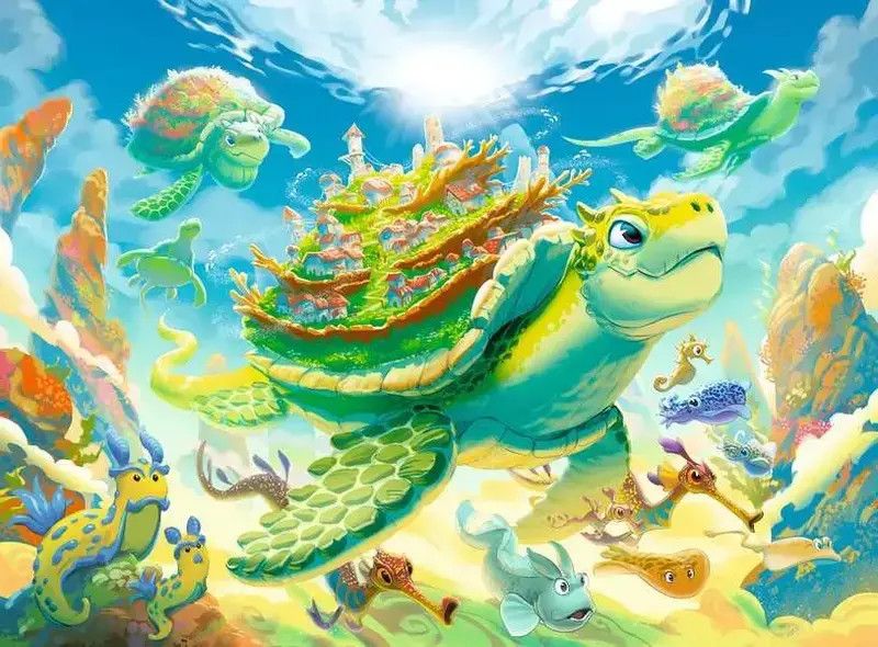 Ravensburger 200PCS Magical Underwater World