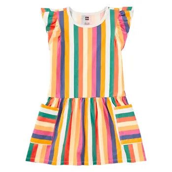 Flutter Sleeve Pocket Dress