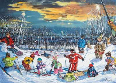 Clementoni LET'S GO SKIING TOGETHER!