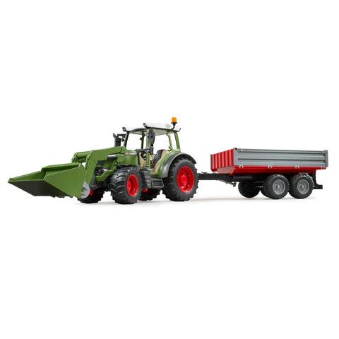 Fendt Vario 211 w frontl and Trailer