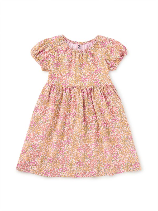 Puff Sleeve Empire Dress