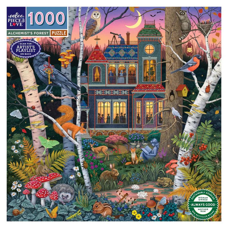 eeboo Alchemist's Forest 1000 PIECE PUZZLE