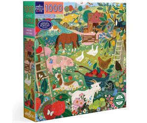 eeboo English Pastures 1000 PIECE PUZZLE