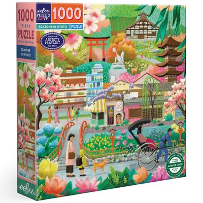 eeboo Seasons in Kyoto1000 PIECE PUZZLE