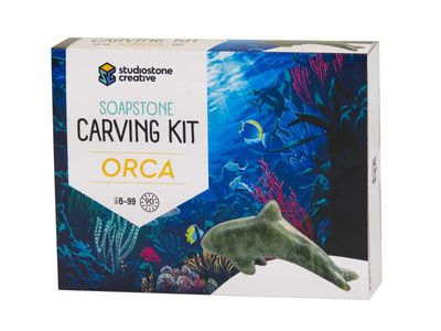 orca soapstone carving kit