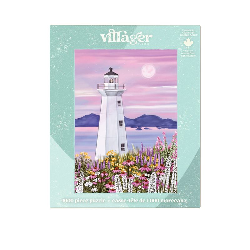 Harbour Lighthouse| 1000-Piece Puzzle for Adults | Designed in Canada by Susie Armstrong