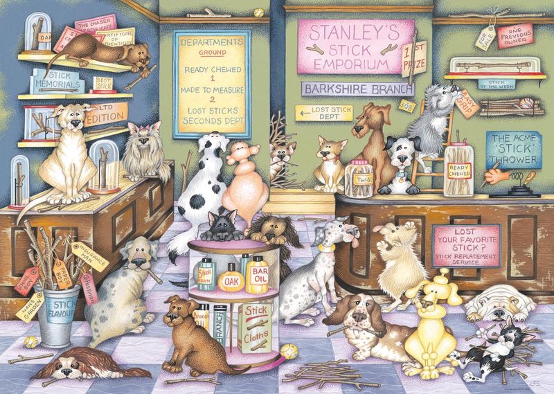 Stanley's Stick Emporium 1000 Pc Puzzle