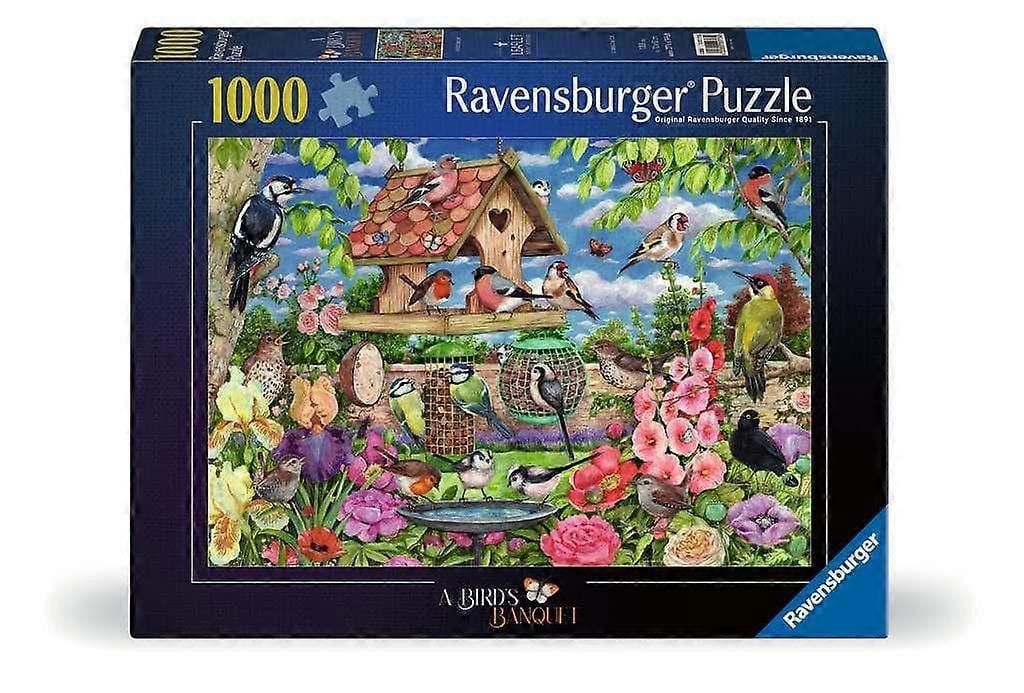 The Bird Table 1000 Pc Puzzle