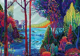 Indigo Forest 1000 Pc Puzzle