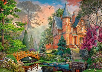 Terracotta Mansion 1000 Pc Puzzle