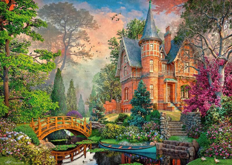Terracotta Mansion 1000 Pc Puzzle