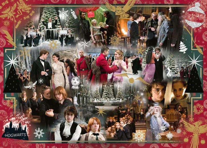 Harry Potter Christmas 1000 Pc Puzzle