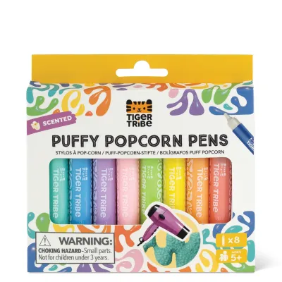 Scented Puffy Popcorn Pens