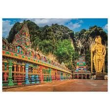 Painted Batu Caves