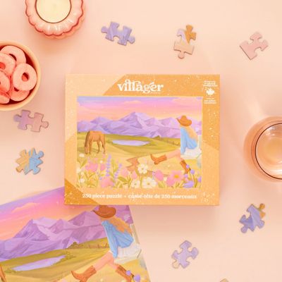 Rockies Meadow | 250 Piece Puzzle | Kids &amp; Adults | Designed in Canada by Ella Madarash