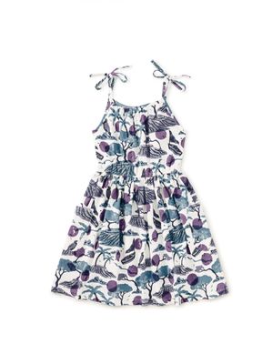 Tie Shoulder Twirl Dress
