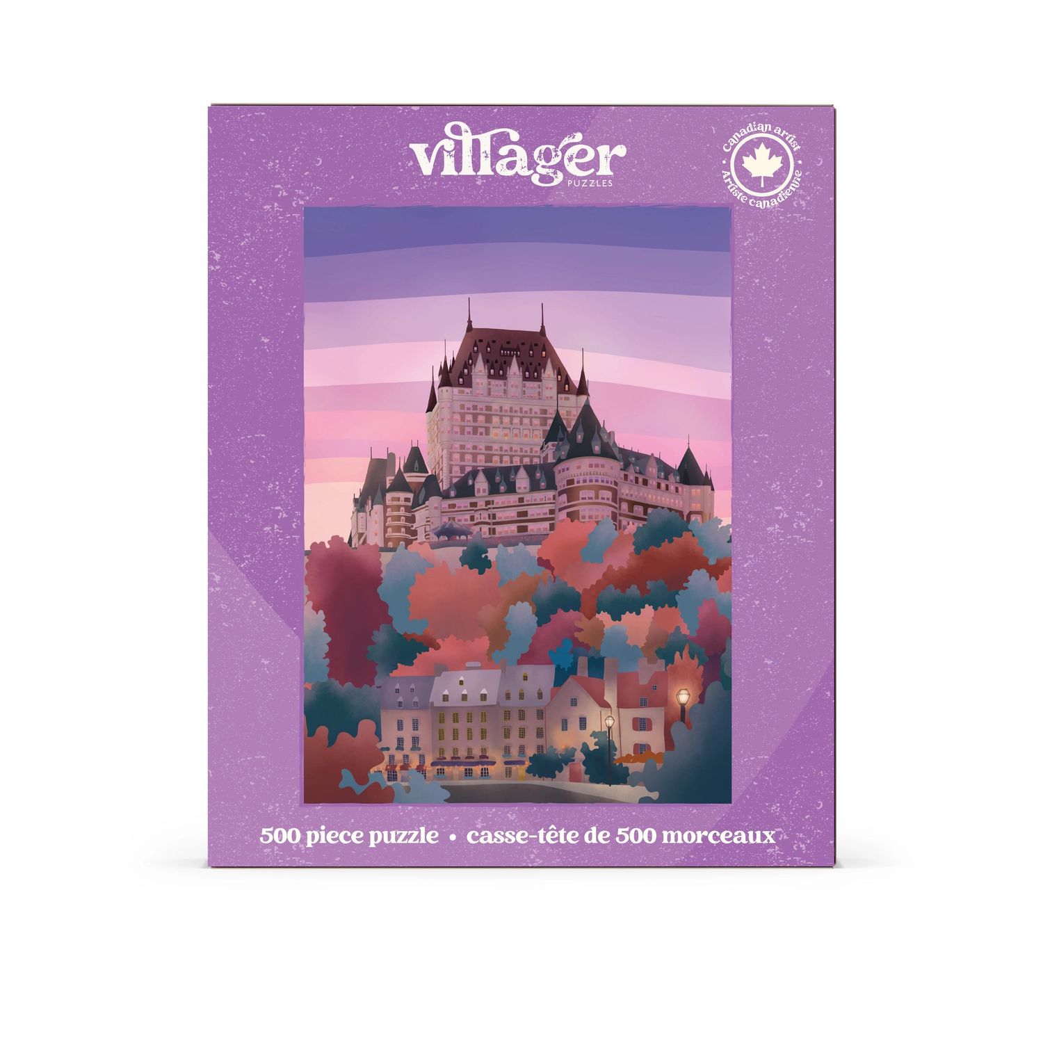 Quebec City | 500-Piece Puzzle | Designed in Canada