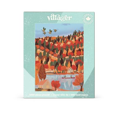 Changing Seasons | 1000-Piece Puzzle | Designed in Canada