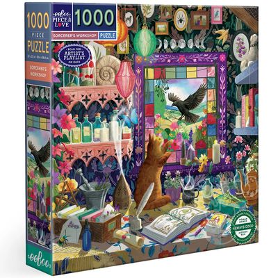eeboo Sorcerer's Workshop 1000pc Puzzle