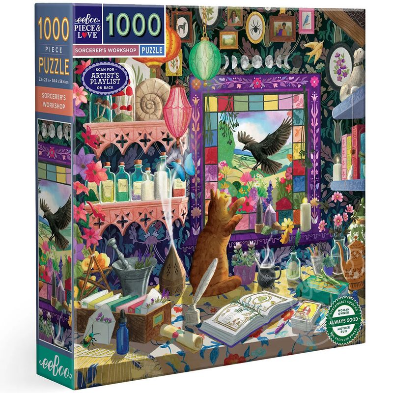 eeboo Sorcerer's Workshop 1000pc Puzzle