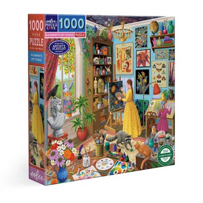 eeboo Alchemist's Art Studio 1000pc Puzzle