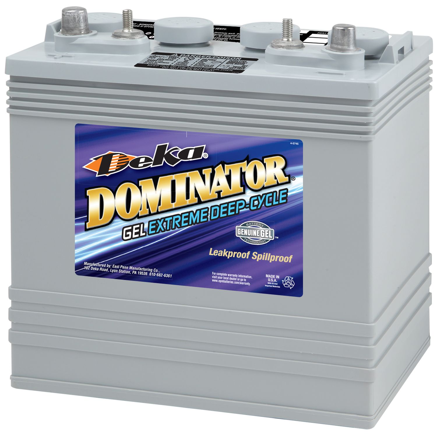 8G8VGC Deka GEL 270min @25Amps