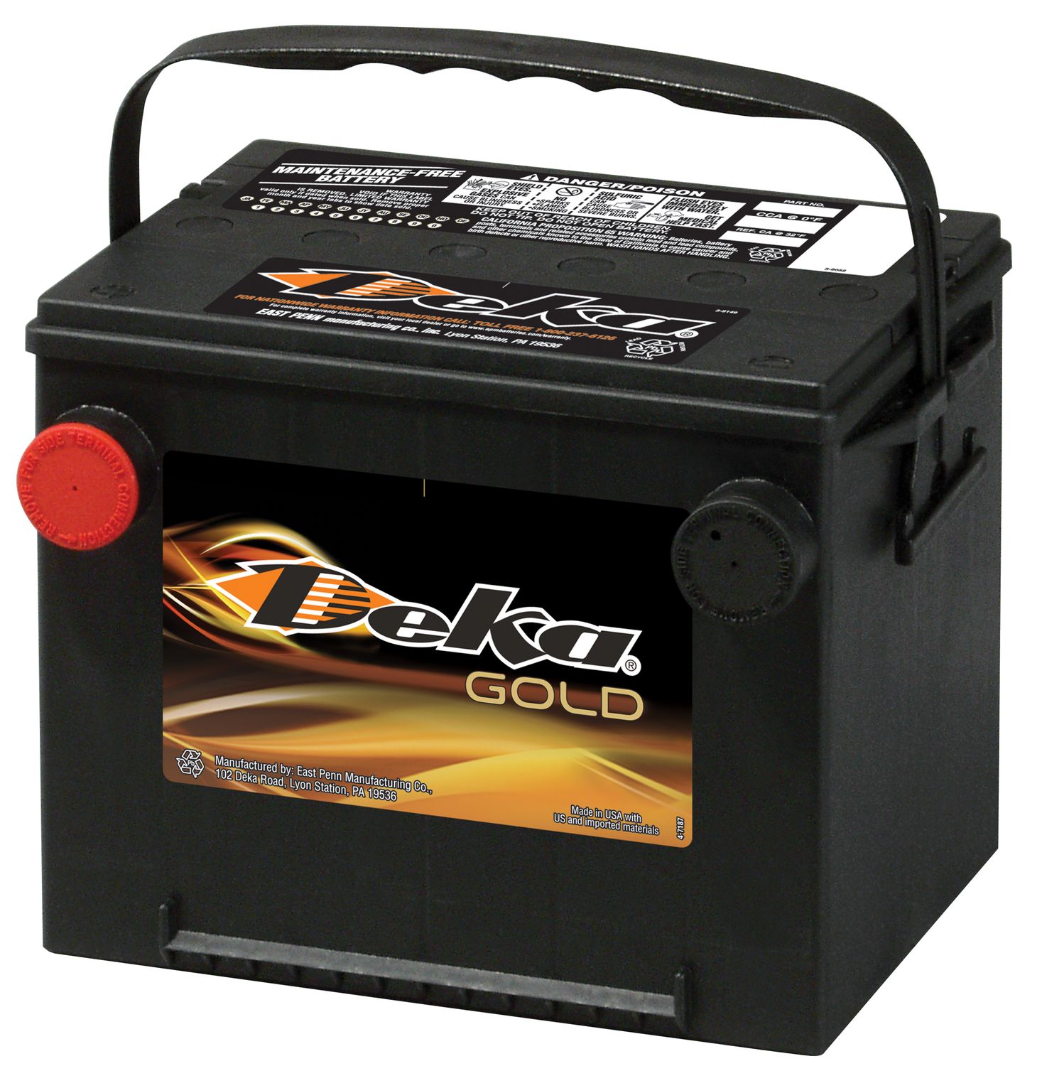 675MF Deka 650CCA 800CA
