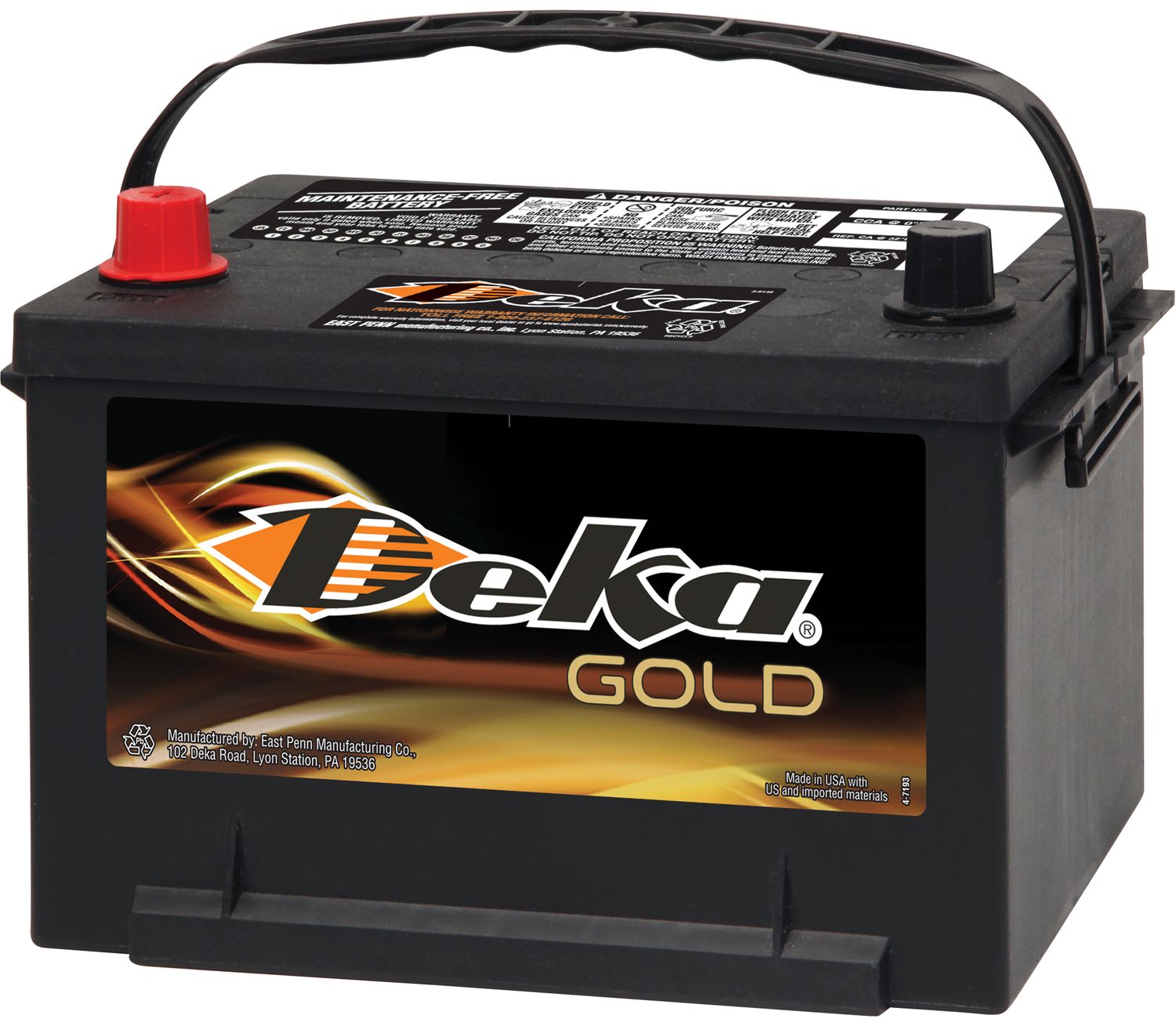 658MF Deka 580CCA 715CA