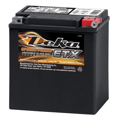 ETX30L Deka 400CCA 26Ah/10Ah YIX30L