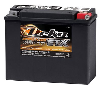 ETX18L Deka 340CCA 20Ah/10Ah YTX24HL