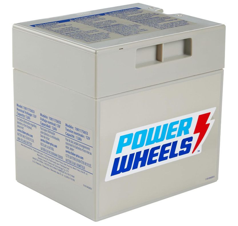 00801-0638 Power Wheels 12V 12A Gray Top